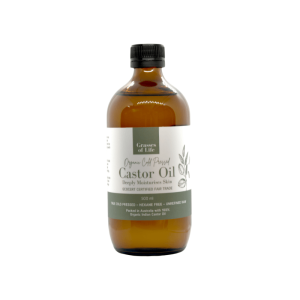 Certified Organic Castor Oil (In Glass & Hexane Free)