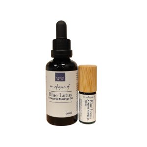 Blue Lotus Absolute Oil and Organic Moringa Oil Infusion 50ml Dropper